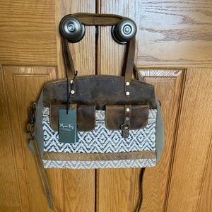 Myra Bag Leather Cherish Tote Bag